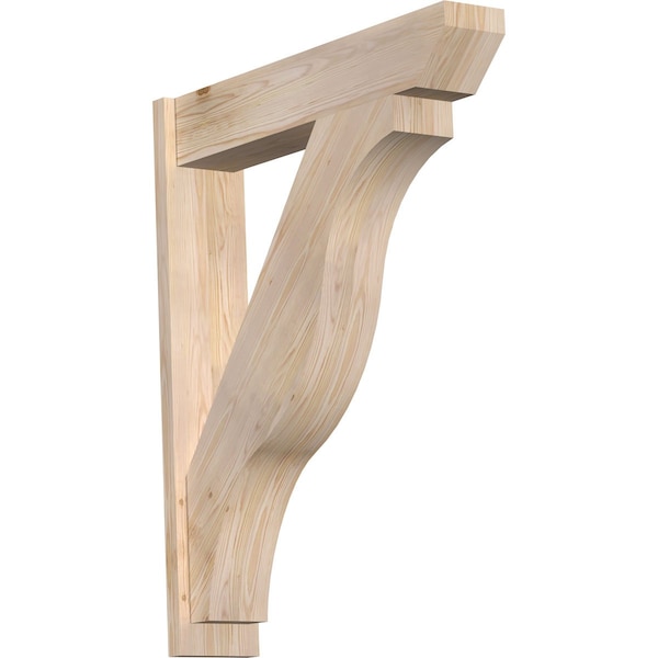 Ekena Millwork Funston Slat Smooth Outlooker, Douglas Fir, 7 1/2"W x 36"D x 44"H OUT08X36X44FST06SDF - main